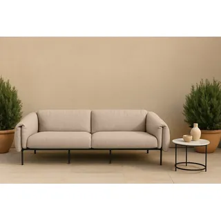Home Affaire Lumi 3-Sitzer Outdoor Gartensofa weiß