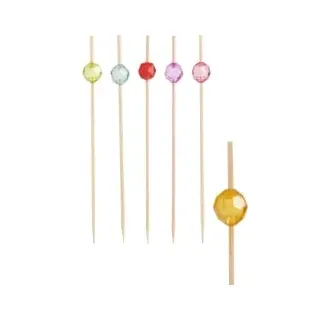 Papstar Fingerfood-Spieße Bambus 12 cm 100 Stück