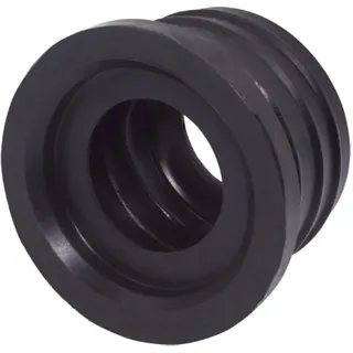 SKIR'CO Schwarzer Gummischlauch 40 x 25 mm für Abflussrohr, Gummiverbindung, Adapter, Reduzierstück