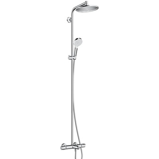 Hansgrohe Crometta S Showerpipe 240 1jet mit Wannenthermostat chrom 27320000