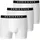 unifarben weiß S 3er Pack