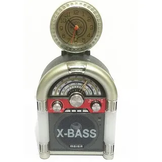 Fm Radio Dsp Leser Mp3 Spieler USB MICROSD Uhr Vintage Meier M-U65 Hsb