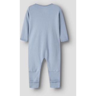 Schlafanzug NAME IT "NBMNIGHTSUIT 2P ZIP FF CAR NOOS", Herren, Gr. 92, blau (jet stream pack:w, ashley blau), Jersey, Obermaterial: 100% Baumwolle, bedruckt, Rundhals, Homewear-Sets Schlafanzug, aus Baumwolle, in Jersey-Qualität, pflegeleicht
