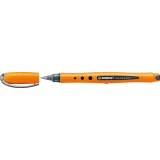 Stabilo worker®+ Tintenroller orange 0,5 mm, Schreibfarbe: schwarz,