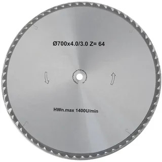 BAMATO 700mm HM-Sägeblatt für HOS-700 und HOS-750