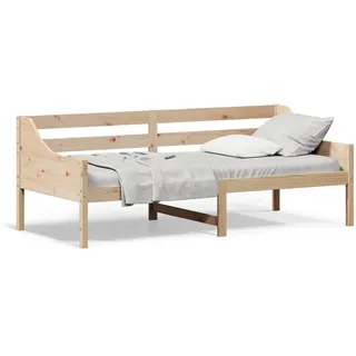vidaXL Tagesbett ohne Matratze 90x200 cm Massivholz Kiefer - Braun