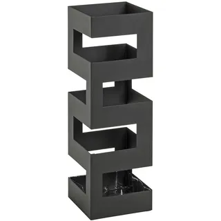 Haku-Möbel 26526 Schirmständer 48 x 16 x 16 schwarz