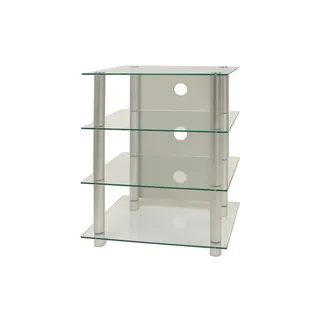 VCM Blados Hifi-Rack Alu/Klarglas
