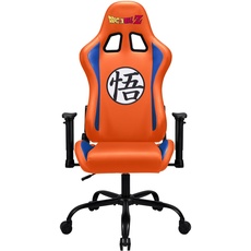 Bild von DBZ PC-Gamingstuhl Gepolsterter, ausgestopfter Sitz Grau, Orange
