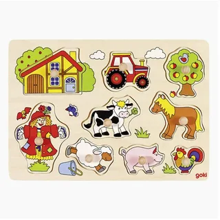 GoKi Steckpuzzle Bauernhof VI (57995)