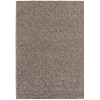 Sehrazat Hochflor-Teppich »Velvet 8900«, rechteckig, 30 mm Höhe, Uni Farben, flauschig weich, Hochflor, mit weichem Glanz, Wohnzimmer Sehrazat beige B: 120 cm   1 St.