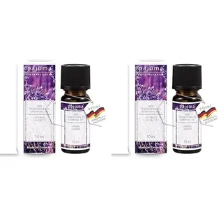 pajoma® Duftöl 10 ml, Lavendel | 100% Naturrein Ätherisches Öl für Aromatherapie, Duftlampe, Aroma Diffuser, Massage, Naturkosmetik | Premium Qualität (Packung mit 2)