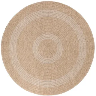 Ayyildiz Outdoorteppich Comilla Beige Ø ca. 200cm