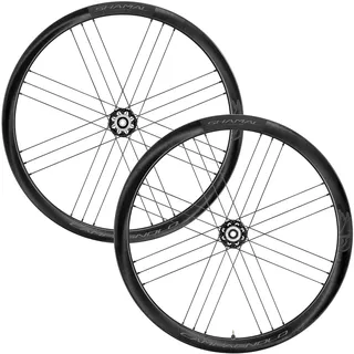 CAMPAGNOLO Shamal C21 2-way Fit Carbon Disc Tubeless Rennrad Laufradsatz – Erwachsene DB 2WF Laufräder, Silber, Einheitsgröße