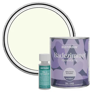 Rust-Oleum wasserfeste hellgrün Fliesenfarbe für Badezimmer in Hochglanz Finish - Apfelblüte 750ML