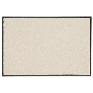 Fußmatte "Trend Uni, Schmutzfangmatte, waschbar" Gr. 16, beige (champagner), B:60cm H:9mm L:90cm, Kunstfaser, WASH+DRY BY KLEEN-TEX, Teppiche, Fußmatte, rutschhemmend, In- und Outdoor geeignet, auch als Läufer erhältlich