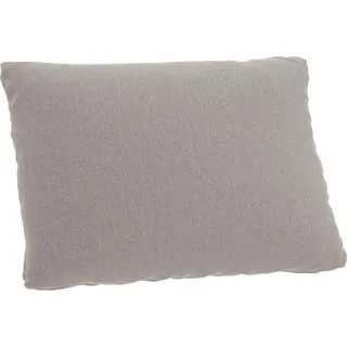 Sofakissen SIT & MORE "Morris", grau (elefant), B:60cm H:40cm T:10cm, 100% Polyester, Polsterauflagen, Sofakissen