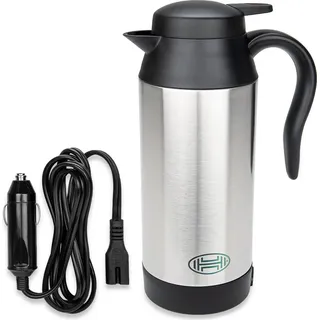 Heyner Reisewasserkocher 700 ml Silber