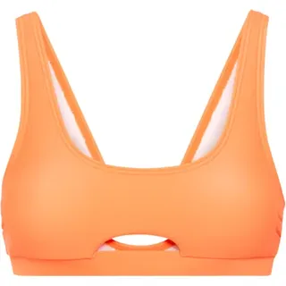 lscn by lascana Bustier-Bikini-Top Damen neon orange Gr.32 Cup A/B