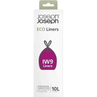 JOSEPH JOSEPH ECO Liners IW9 10-Liter-Abfallsäcke - Grau