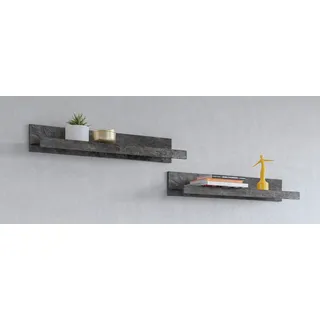 OTTO home Wandboard 90 x 20 x 15 cm Grau