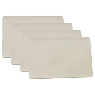 Leder-Tischsets, 4er-Set, leicht zu reinigen, f1r K1chen- und Couchtische