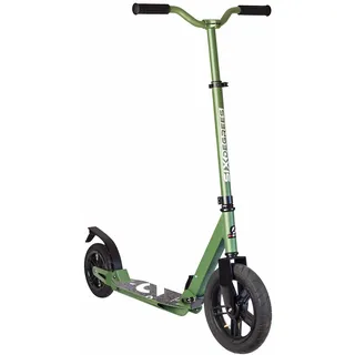Six Degrees Aluminium Scooter All Terrain 300/205 mm Grün