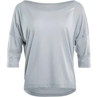 Winshape Damen Ultra Leichtes Modal-3/4-arm Mcs001 Yoga-Shirt, Cool-grey, M EU