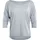 Damen Leichtes Modal-3/4-arm Mcs001 Yoga-Shirt Cool-grey M EU