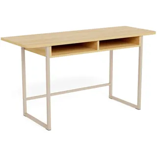 Actona Darlington Konsolentisch 140x40x77 cm Grau/Eiche