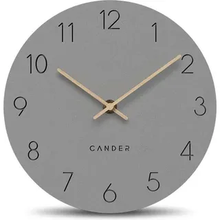 Mechanische Wanduhr 22 cm - Still und Zeitlos, Holzläufer, Antiquedesign für Wohnbereich