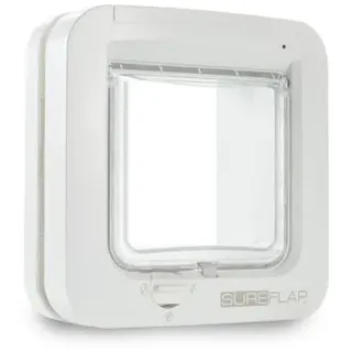 Sureflap Mikrochip Katzenklappe Weiß 1 Stück
