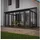 Wintergarten 292 x 428 x 312 cm grau