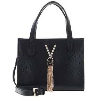 Valentino Divina Shopping Bag Leather Black/Gold