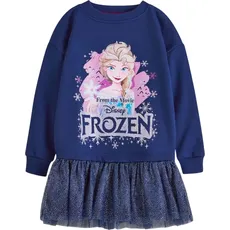 Frozen, Mädchen, Kleider, Freizeitkleid  Mädchen, Blau, (98)