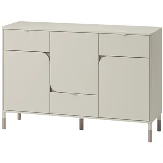 Mirjan24 Sideboard Harmony 3D3S 130 x 87 x 40 cm Beige