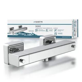 Schütte Signo Duschthermostat mit Verbrühschutz Chrom 52485