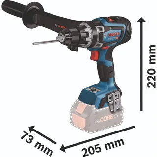 Bosch Professional GSB 18V-150 C BITURBO Akku-Schlagbohrschrauber solo