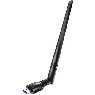 Cudy WU1400 network card WLAN USB Netzwerkkarte, Schwarz