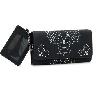 DESIGUAL Poker Face Mone Mariona Geldbörse Damen schwarz