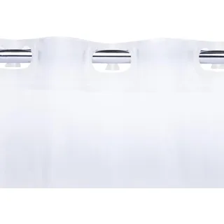 Kenney FlexHook Duschvorhang, mittelschwer, PEVA, 180 x 188 cm, transparent