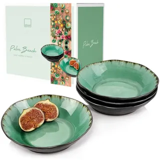 sänger Suppenteller Palm Beach 4 teilig