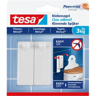 Tesa Klebenagel für Fliesen und Metall, (max. 3 kg