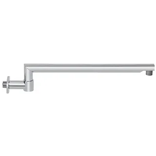 Wand-Anschlussrohr Rondo, Länge 425 mm, Messing verchromt 180° schwenkbar - 93 035 09