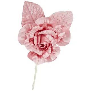 Mopec F458.21 Blume Revers Amelia Malva, 12 Stück, Stoff, Einheitsgröße