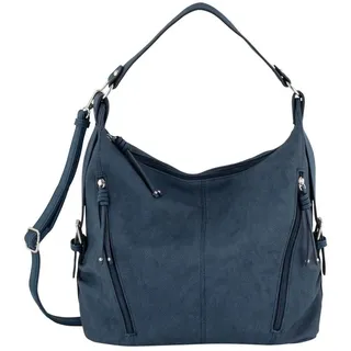 Tom Tailor Caia Damen Hobo Bag Schultertasche Mittelgroß Blau