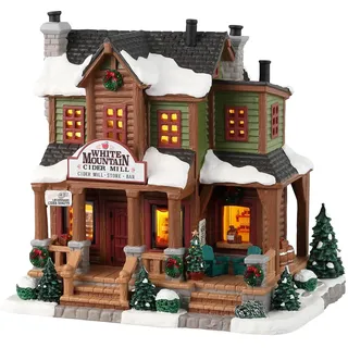 Lemax 35071 Vail Village Lighted Building: White Mountain Cider Mill