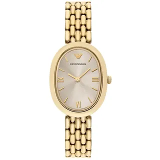 Emporio Armani Damen Analog Quarz Uhr mit Edelstahl Armband AR11707