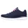 Graceful Get Connected Sneakers, Navy Mesh Pink Trim, 37.5 EU