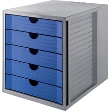 Bild Schubladenbox Systembox 1450-14 DIN C4 Anzahl der Schubfächer: 5